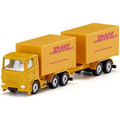 Siku Blister DHL kamion s přívěsem