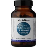 Viridian High Five Multivitamin a Mineral Formula Multivitamín na stres a pro celkovou odolnost 30 kapslí – Hledejceny.cz