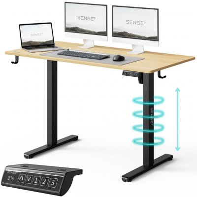 Sense7 Nojo Light světle hnědo-černý 120 cm x 60 cm – Hledejceny.cz