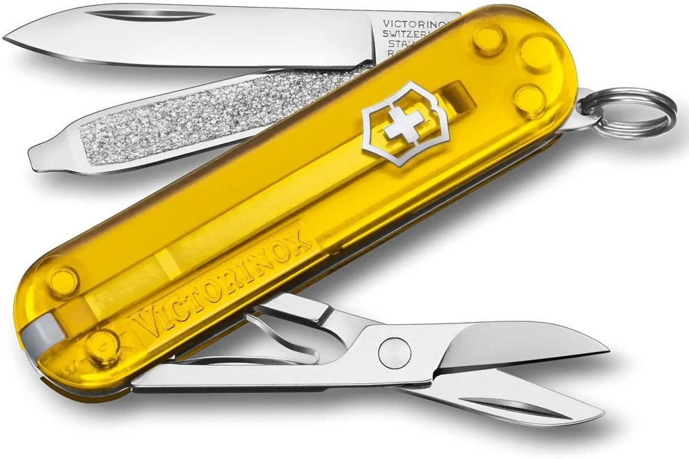 Victorinox Classic SD Transparent Colors Tuscan Sun