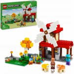 LEGO® Minecraft 21262 Farma s větrným mlýnem – Zboží Dáma