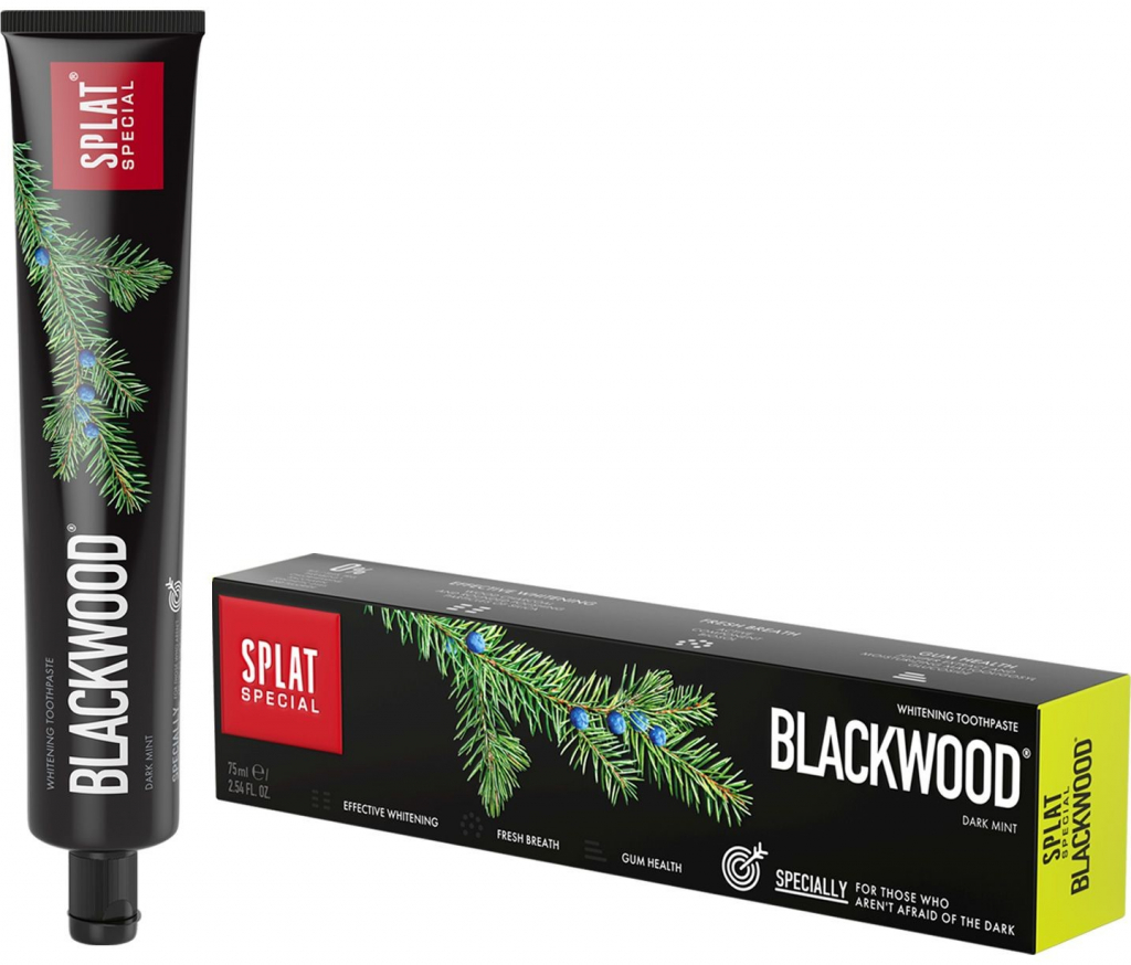 Splat Blackwood černá bělicí 75 ml