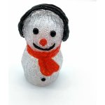DecoLED DecoLED LED světelný sněhulák 15 cm – Zbozi.Blesk.cz