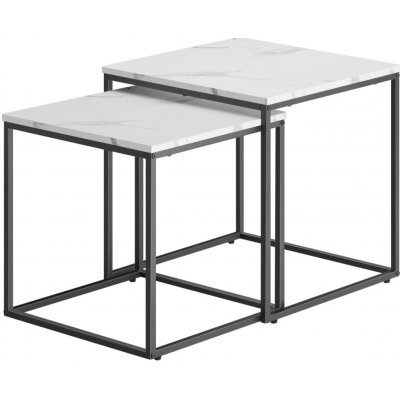 Vasagle Duo mramor / černá 2 ks – Zboží Dáma