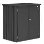 Biohort Skříňka na terasu Romeo L tmavě šedá metalíza – Zboží Dáma