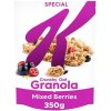 Cereálie a müsli Kellogg´s Special K granola s příchutí brusinek a černého rybízu 350 g