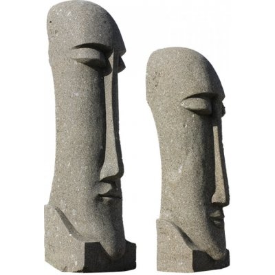 Rapa Nui, tesaná hlava 150 cm – Hledejceny.cz