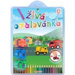 Rappa Živá omalovánka auta 3 ks – Zboží Mobilmania