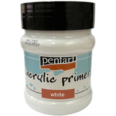 Pentart akrylová podkladová barva Primer Pentart bílá 230ml – Hledejceny.cz