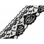 Prima-obchod Silonová krajka šíře 70 mm, barva 3 černá – Zboží Dáma