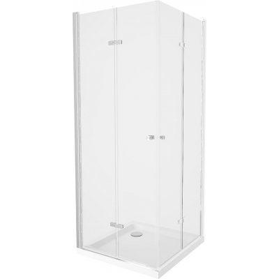 MEXEN/S Roma Duo sprchový kout 70x70, transparent, chrom +vanička se sifonem 854-070-070-01-02-4010 – Zboží Dáma