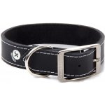 JK ANIMALS Široký kožený obojek LUX – Zbozi.Blesk.cz