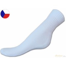 Nepon Trekové ponožky polofroté Bílé