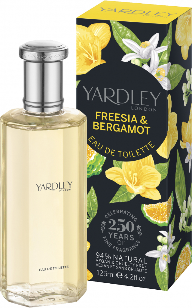 Yardley Frézie & Bergamot toaletní voda dámská 125 ml