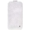 Pouzdro a kryt na mobilní telefon Apple SWISSTEN Sox Gravel Vel. Iphone 5 Bílé 5901912014817