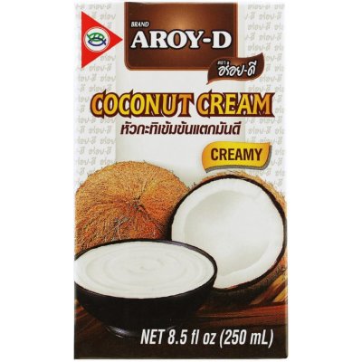 Aroy-D Kokosový krém 20-22% 250 ml – Zboží Dáma