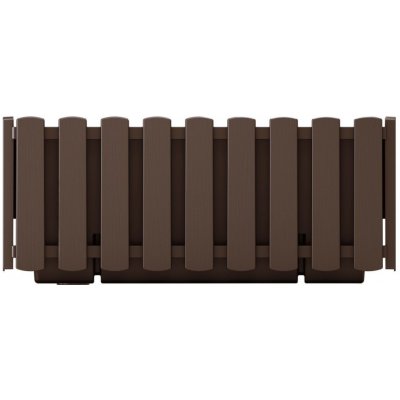 Prosperplast Truhlík BOARDEE FENCYCASE hnědý 38 x 18 x 16,2cm – Zboží Dáma