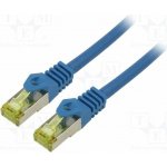 Goobay 69399 Patch S/FTP Kat: 6a RJ45 vidlice z obou stran lanko Cu – Zboží Živě