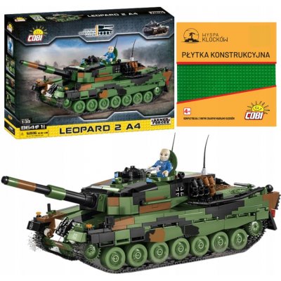 COBI 2618 Small Army Německý tank Leopard 2 A4 – Zboží Mobilmania