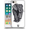 Pouzdro a kryt na mobilní telefon Apple Pouzdro HEAD CASE Apple iPhone 7 Zdobený Slon