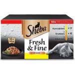 Sheba Fresh & Fine kuřecí drůbeží a krůtí 50 x 50 g – Sleviste.cz