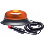 maják LED magnetický 12V-24V oranžový 18LED – Sleviste.cz