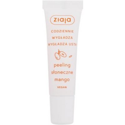 Ziaja Lip Scrub Sunny Mango cukrový peeling na rty s vůní manga 12 ml – Zboží Mobilmania