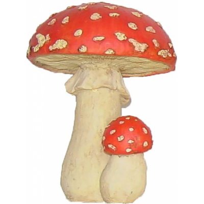 Dekorativní houba, různé druhy, 1 ks, 18 cm