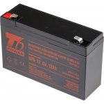 T6 power NP6-12 6V 12Ah – Zboží Mobilmania