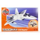 AIRFIX Quick Build letadlo J6005 Lockheed Martin Raptor