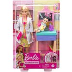 Barbie povolání herní set dětská doktorka blondýnka – Zbozi.Blesk.cz