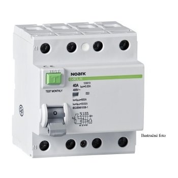 Noark Electric Ex9L-N 4P 25A 30mA