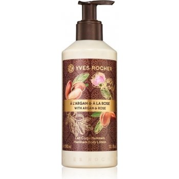 Yves Rocher tělové mléko Argan & bio růže z Maroka 390 ml