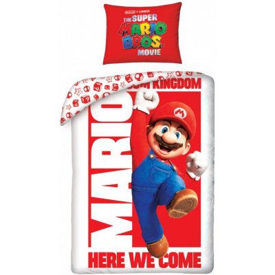 Halantex Povlečení Super Mario SMM-003BL 140x200 70x90 – Zboží Mobilmania