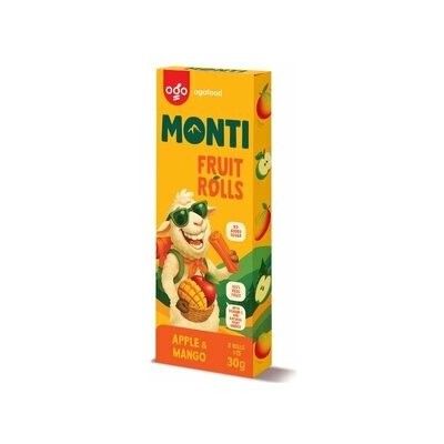 Monti ovocná trubička jablko & mango váha 24 x 30 g – Zbozi.Blesk.cz