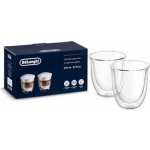 DeLonghi Skleničky na cappuccino set 2 x 190 ml – Zboží Mobilmania