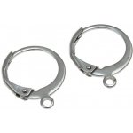 Mechanická náušnice kroužková z chirurgické oceli - Obsah balení 50 ks MO 016a – Zboží Dáma