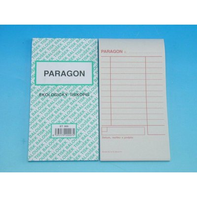 Baloušek Tisk ET005 Paragon nečíslovaný 50 listů – Zboží Živě