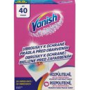 Odstraňovač skvrn Vanish Color Protect 20 ks (40 praní)
