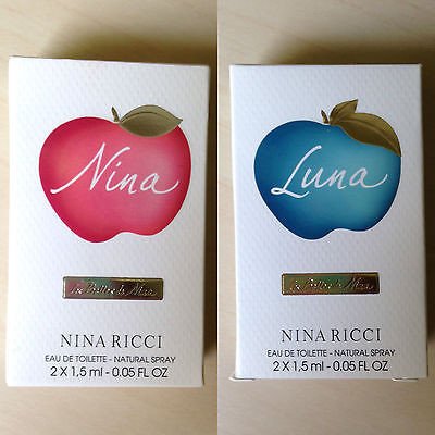 Nina Ricci Luna Vzorek vůně LUNA + NINA1,5 ml EDT pro ženy dárková sada