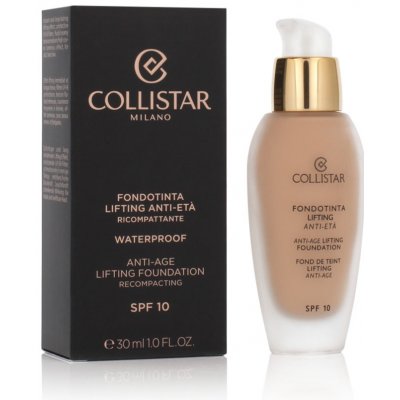 Collistar Fondotinta Anti-Age Lifting Foundation podkladový make-up s liftingovým účinkem SPF10 3 Cappuccino 30 ml – Zbozi.Blesk.cz