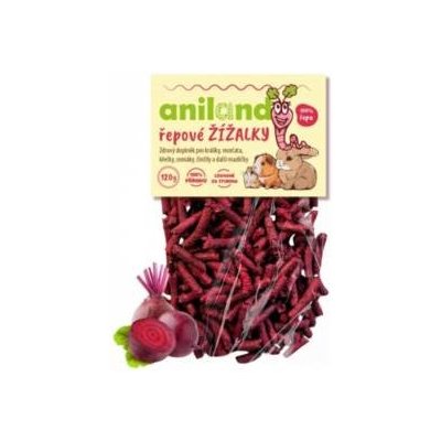 Aniland Zeleninové granule 100% Řepové Žížalky 120 g – Zboží Dáma