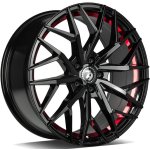 Seventy9 SV-C 8,5x19 5x120 ET33 gloss black red inner lip | Zboží Auto