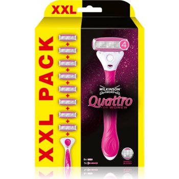 Wilkinson Sword Quattro for Women Aloe & E 3 ks