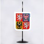 Stolní vlaječka s velkým státním znakem ČR Alerion – Hledejceny.cz