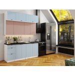 FRONTI Kuchyňská linka WALOS 180 cm Denim/Kobe – Zboží Dáma