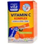 Maxi Vita Vit.C komp.+ Acer.+ šípek + Zinek 20 sáčků – Hledejceny.cz