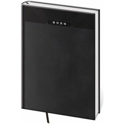 Print classic A5 týdenní 2026 černý – Zboží Dáma