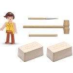 EFKO IGRÁČEK Paleontoložka figurka dino vykopávky Parasaurolophuse a Diplod – Zboží Dáma