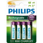 Philips AA 2600mAh 4ks R6B4B260/10 – Zboží Živě